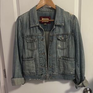 Abercrombie & Fitch Classic Vintage Denim Jacket